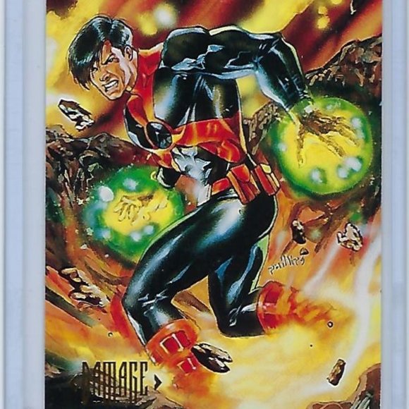 DC Comics 1994 SkyBox Master Series - Blaze - Damage - Green Arrow - Picture 3 of 6
